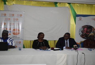 La table des officiels lors du forum des maires de la région des Savanes sur le transport des urgences obstétricales