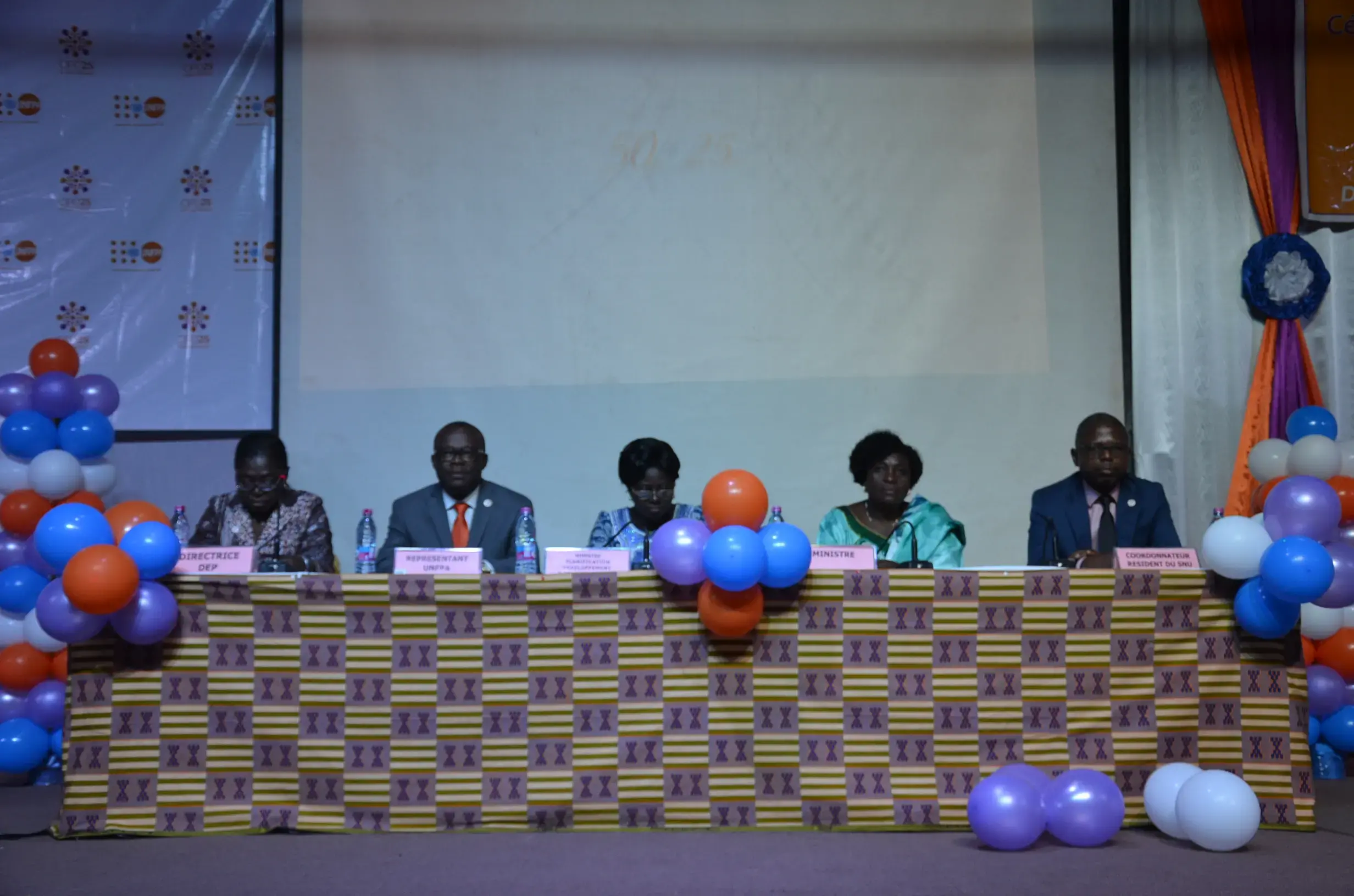 LANCEMENT OFFICIEL DE LA CELEBRATION DES 50 ANS DE UNFPA ET 25 ANS DE LA CIPD