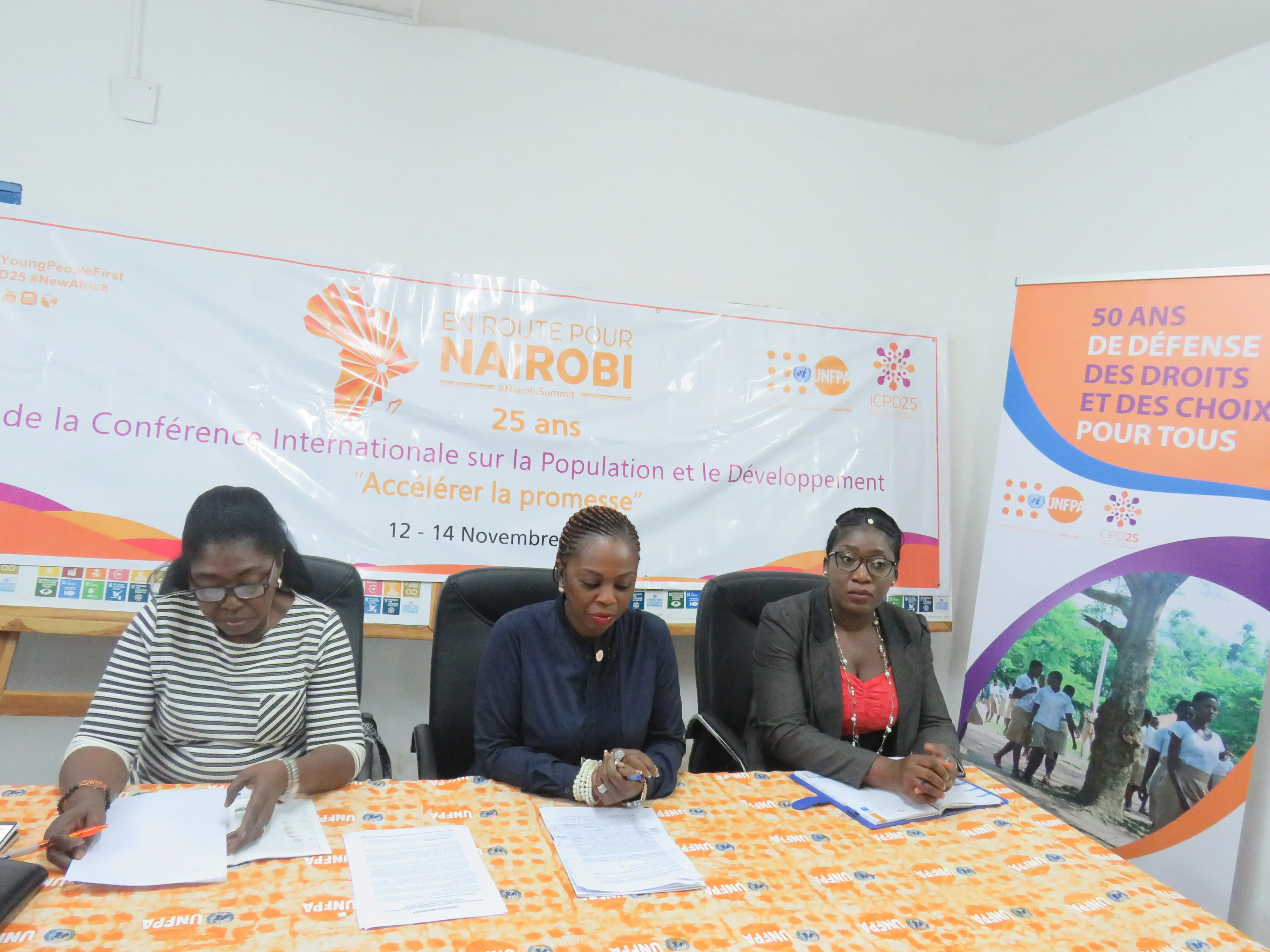 EN PREPARATION POUR LE SOMMET DE NAIROBI,  Le gouvernement Togolais et UNFPA échangent avec la presse togolaise