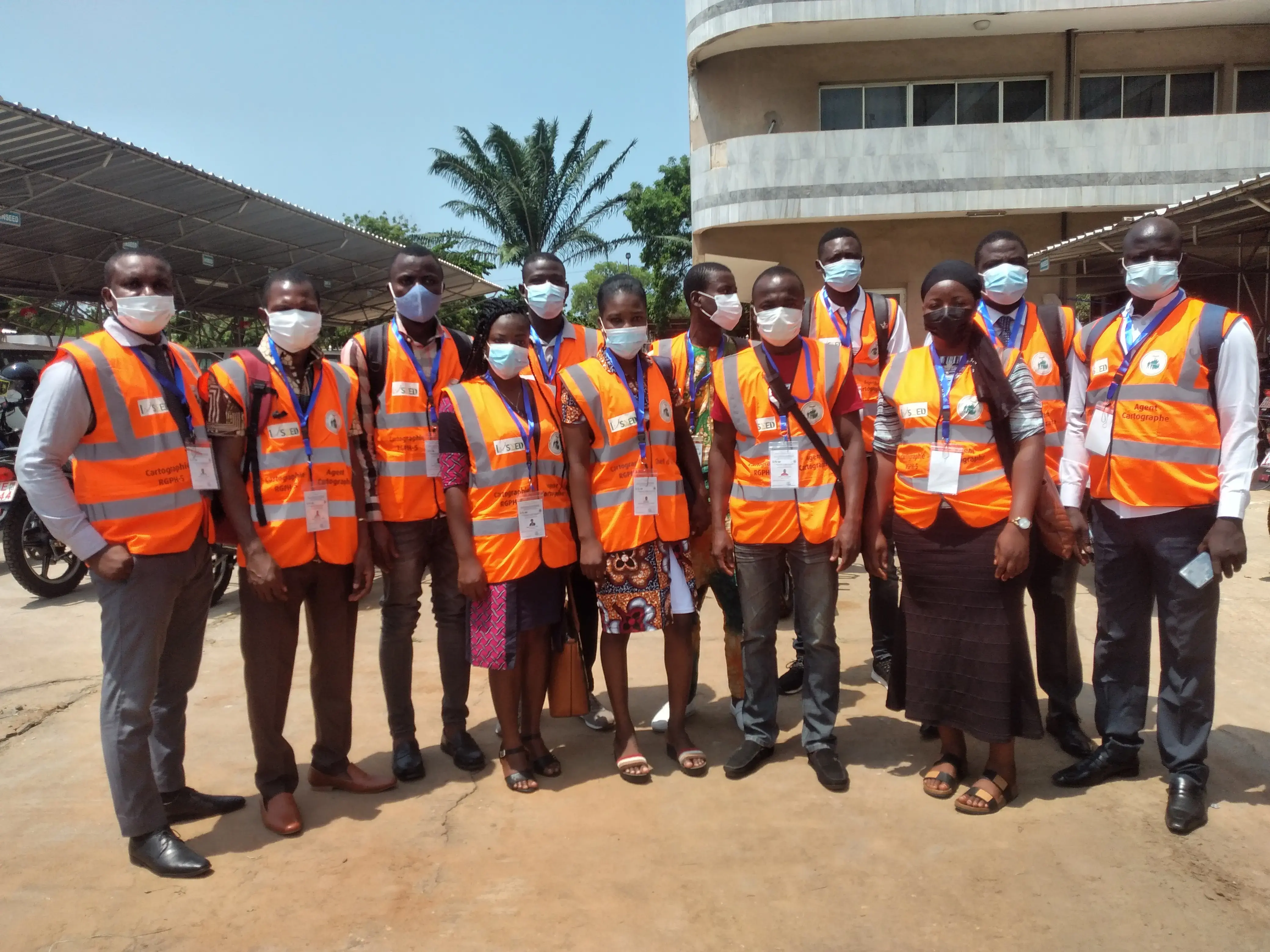 RGPH5-Des agents recenseurs sur le terrain pour la collecte des données censitaires